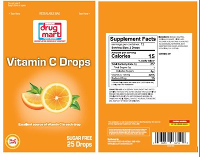 Ddm Label (Ddm Sf Vitamin C 25 Ct. Front Back)